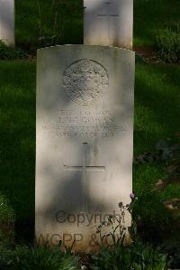 Authuile Military Cemetery - McGowan, J